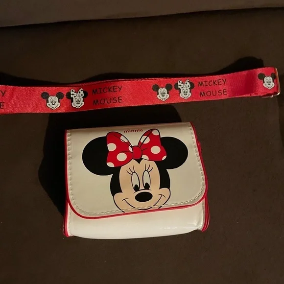 Disney Minnie Mouse Kids mini purse - White and Red - Picture 5 of 6